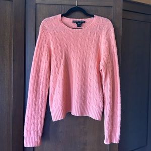 The Iconic Cable-Knit Ralph Lauren Cashmere Sweater